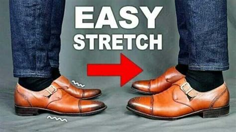 ho9w to stretch fake leather shoes in length|how to stretch faux leather shoes.